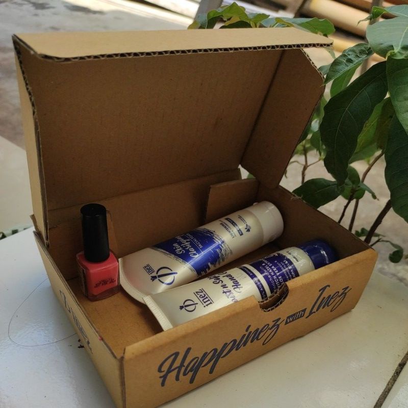 paket skincare dan kutek Inez original