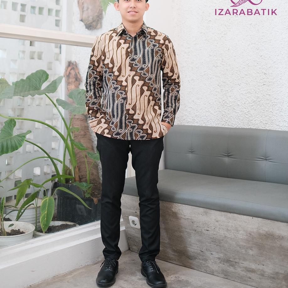 Terbaik.. Couple Adelia Sage Green - Gaun Kebaya Batik Modern