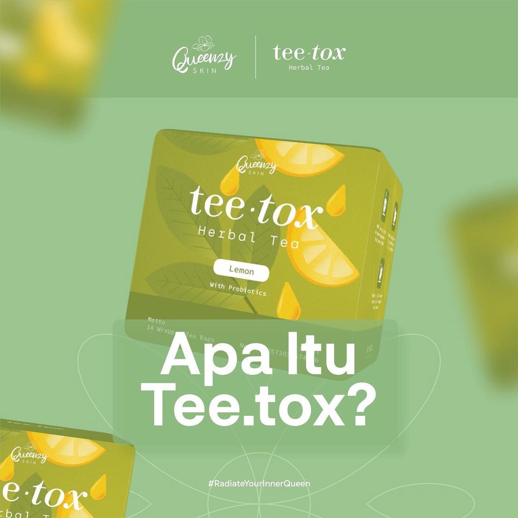 

[QUEENZYSKIN] TEETOX BY QUEENZYSKIN FREE GIFT