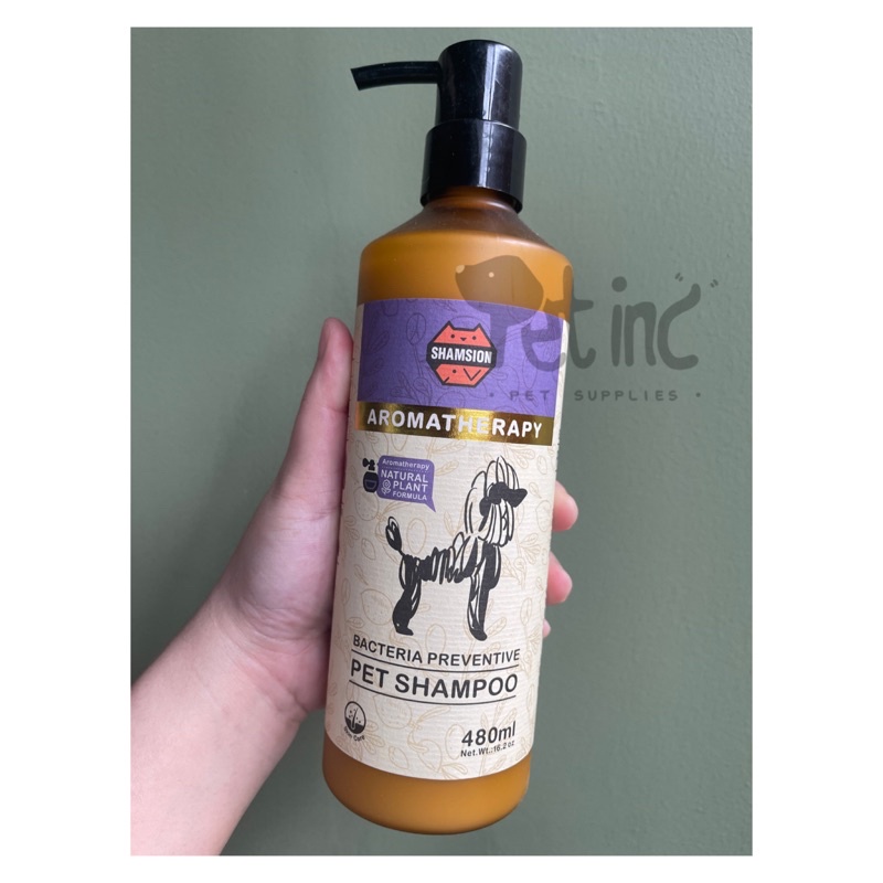 Aromatherapy shamsion natural plant shampoo for anti bacteria and skin problem