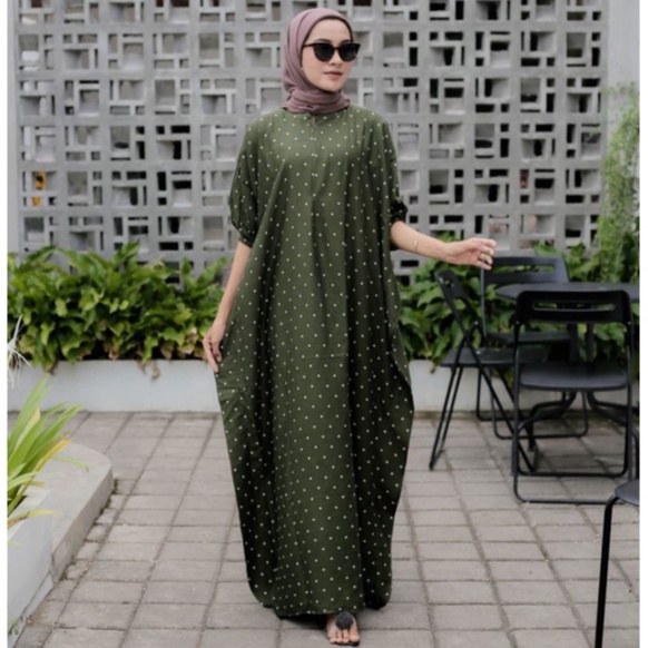 Meldi kaftan | Jois kaftan | Kaftan jumbo motif Polka | ld 140