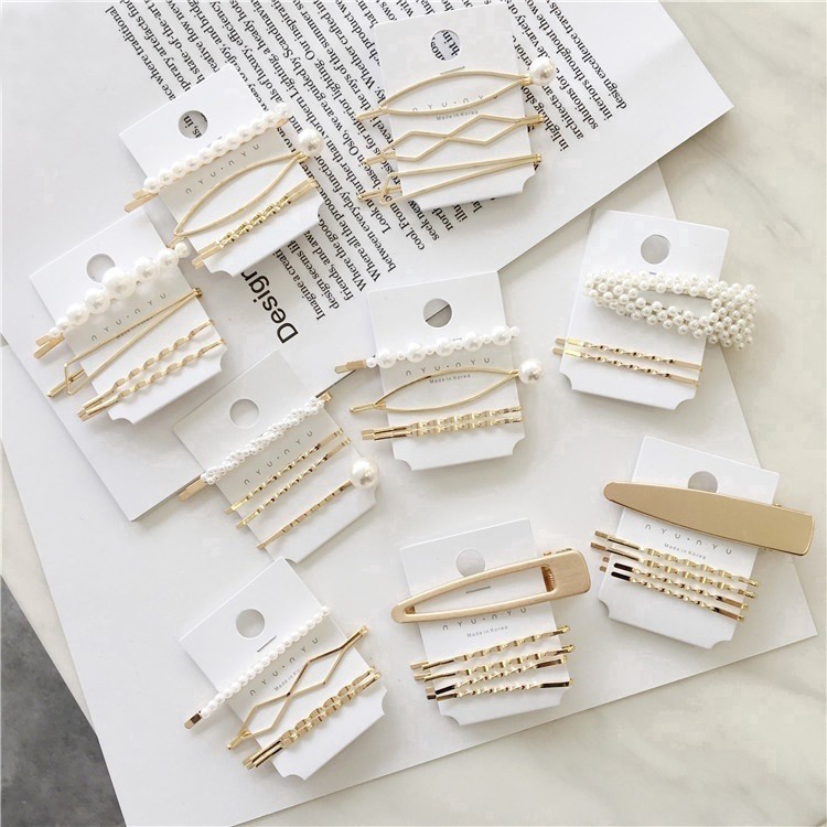 COD Jepit  Rambut  Hair Clip Korea  Set Shopee  Indonesia