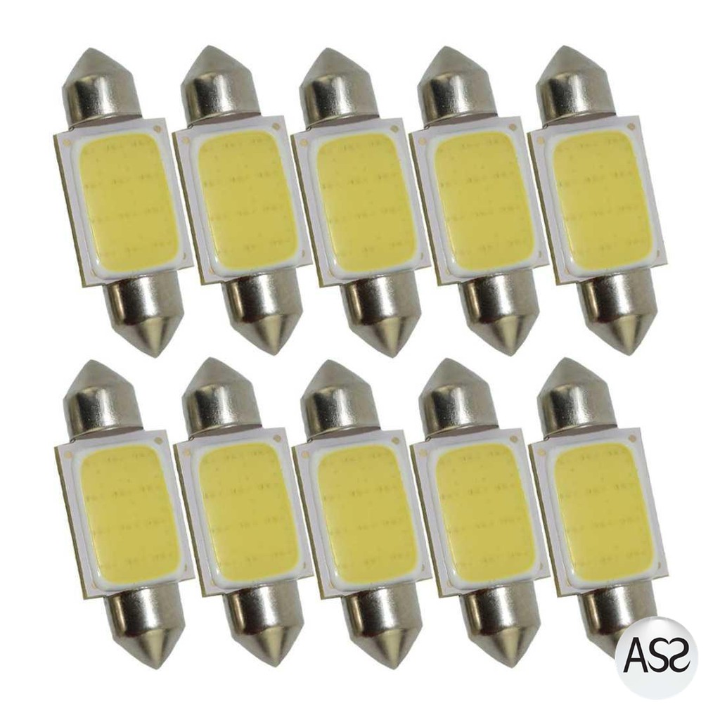 ASS Shop - Lampu Interior Mobil LED COB Dome Light c5w BA9S - 1PCS