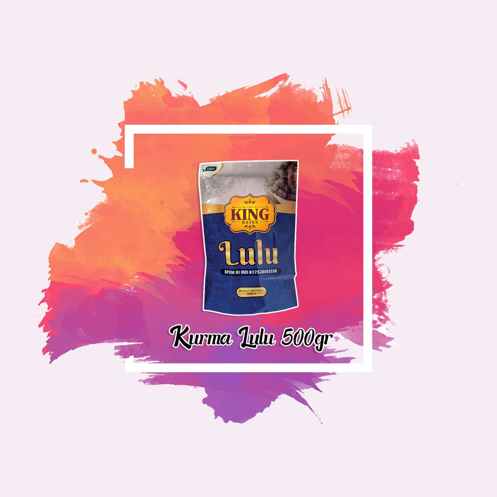 

Kurma Prince Date LULU I Kurma Kering 500 Gr I Syifa Herbal Alami
