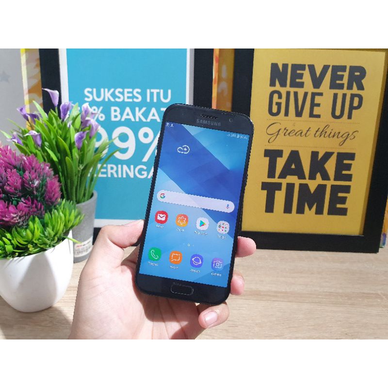 SAMSUNG A5 2017 RAM 3/32GB BLACK DUALSIM NO MINUS