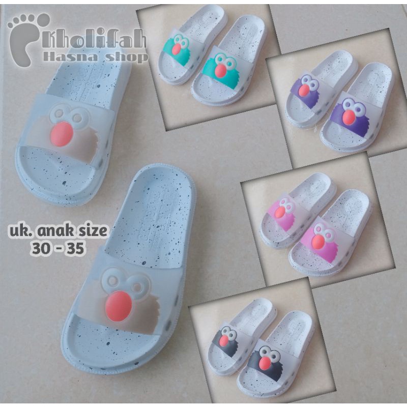 Sandal anak perempuan dulux kokop elmo 30-35 307c (6c)