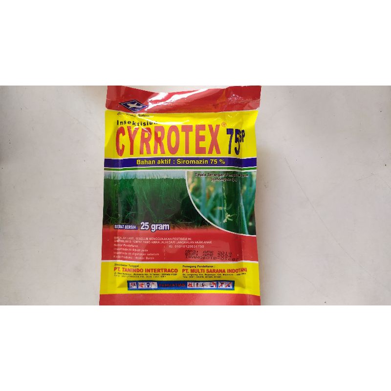 Insektisida Cyrotex 75SP 25Gram