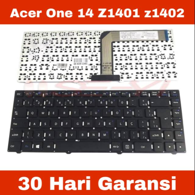 Keyboard Acer 14 14Z Z1401 z1402 Z1401-N2940 Z1401-C283 Z1401-C5PX