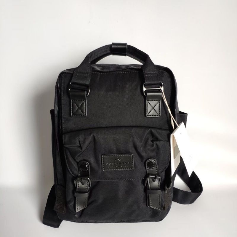 [PRELOVED KOLPRI] RANSEL BACKPACK MACCARON BY DOUGHNUT HITAM