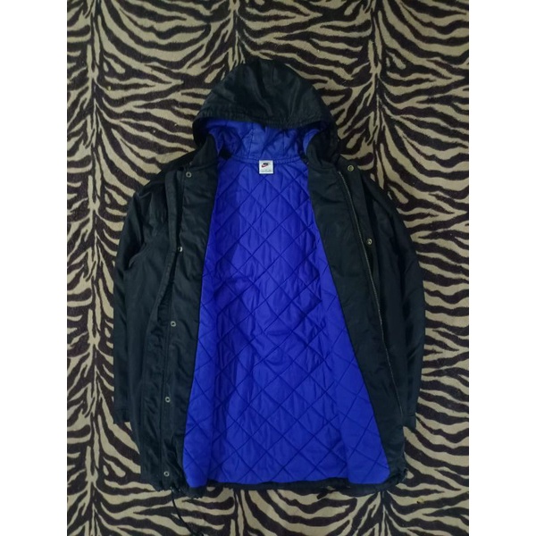 vintage nike 90's big swoosh windbreaker jaket