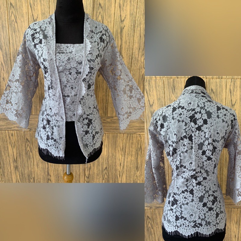 kebaya brokat/kebaya semi prancis/kebaya lonceng