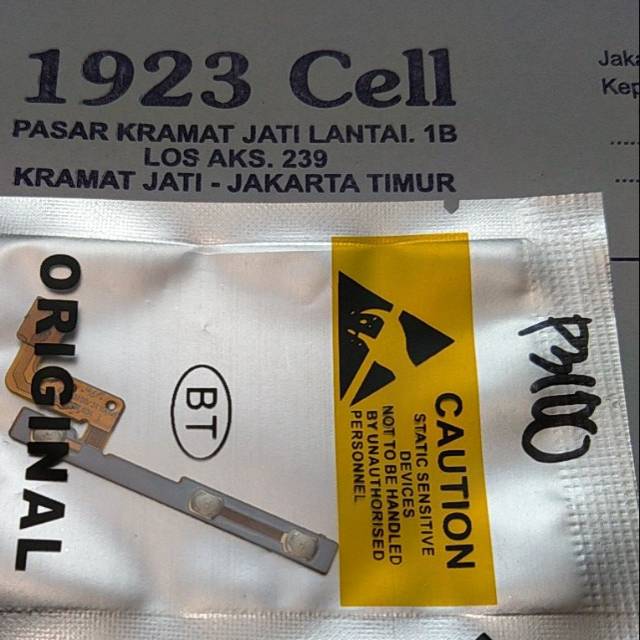 FLEXIBEL TOMBOL POWER ON OF DAN VOLUME SAMSUNG TAB 2 7INC P3100