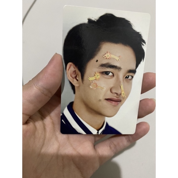 Photocard pc do kyungsoo d o official exo season greeting sg 2016 sg2016 global