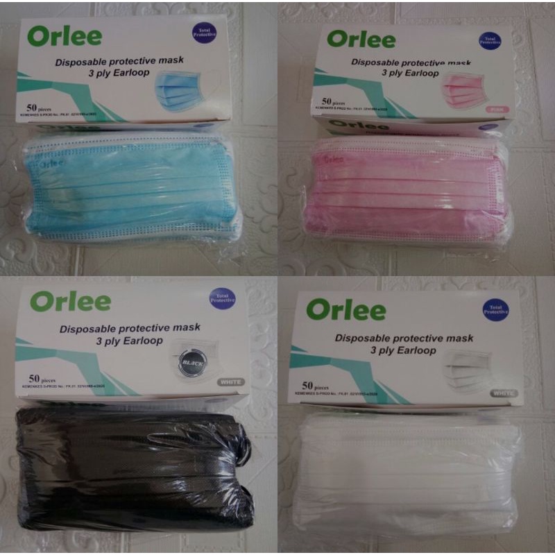 masker orlee cantol isi 50