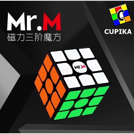 Rubik 3x3 Shengshou Mr.M MRM V2 Blackbase Magnetic