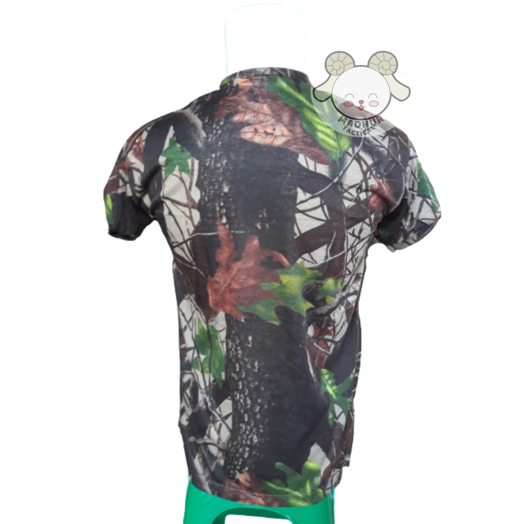 Kaos Loreng Camo PERBAKIN Kaos Camouflage