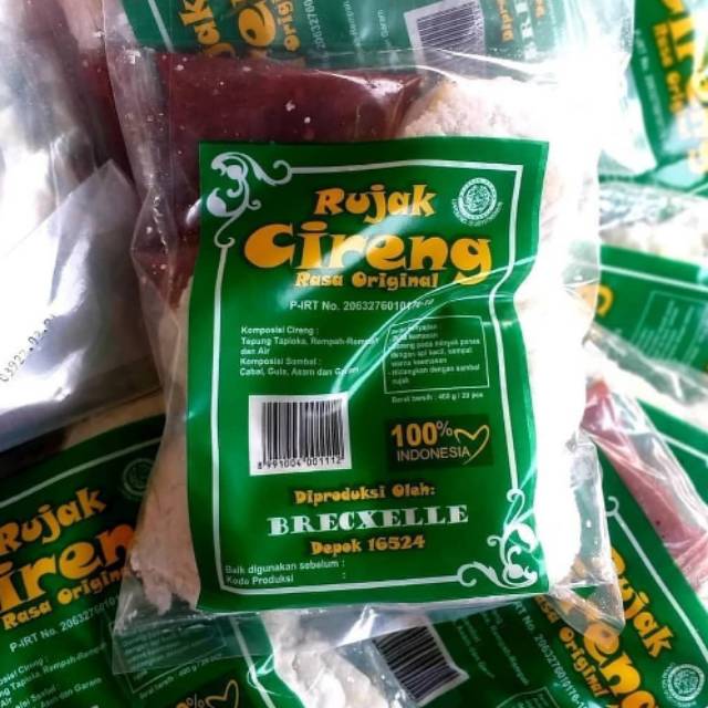 

Rujak cireng netto 450gram