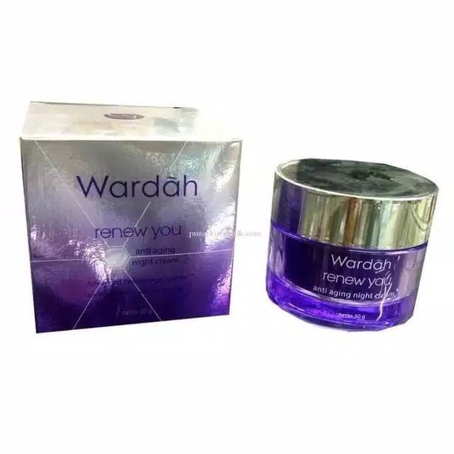 ❤️GROSIR❤️ Wardah Renew You Night Cream 30ml