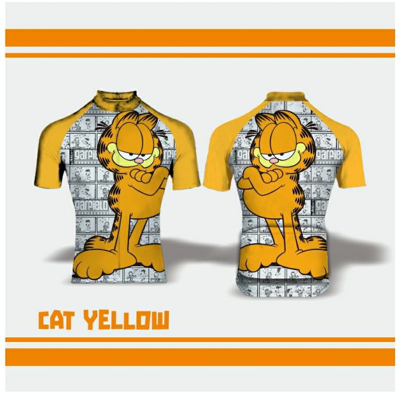 Jersey Sepeda Garfield