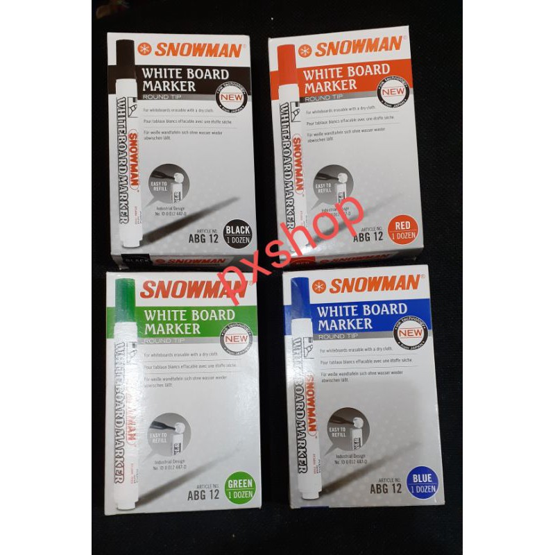 

Spidol Papan Tulis - White Board Snowman