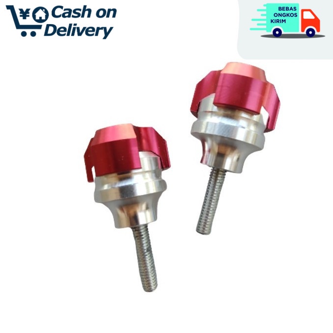 COD MERAH Jalu Baut Slebor / Spakbor Cnc Variasi Motor