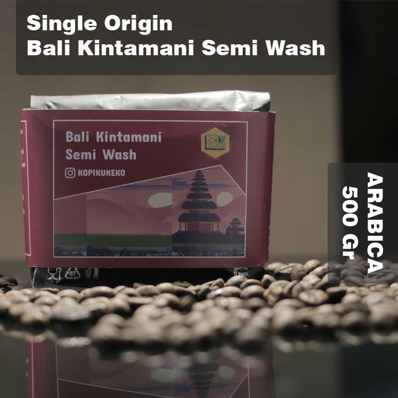 

KOPI ARABICA BALI KINTAMANI I SEMI WASH PROCESS I KOPI BUBUK / KOPI BIJI 500GR