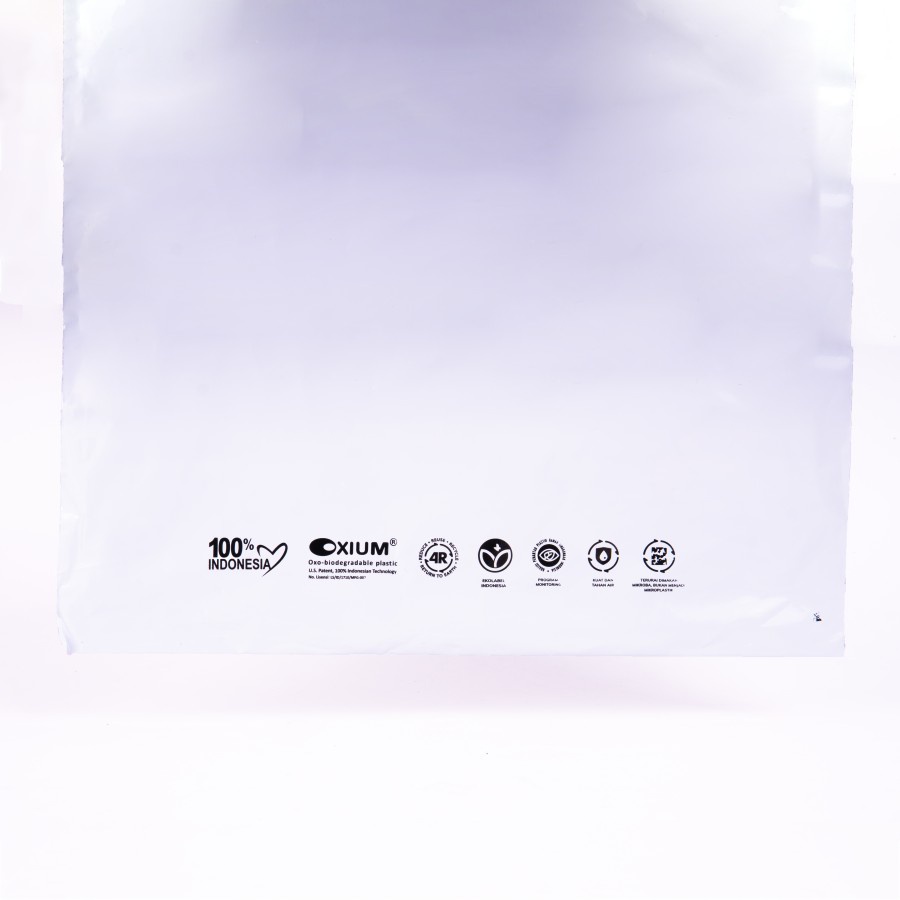 

Eco-friendly White Polymailer|Kantong Ramah Lingkungan - Uk. 35 x 25cm