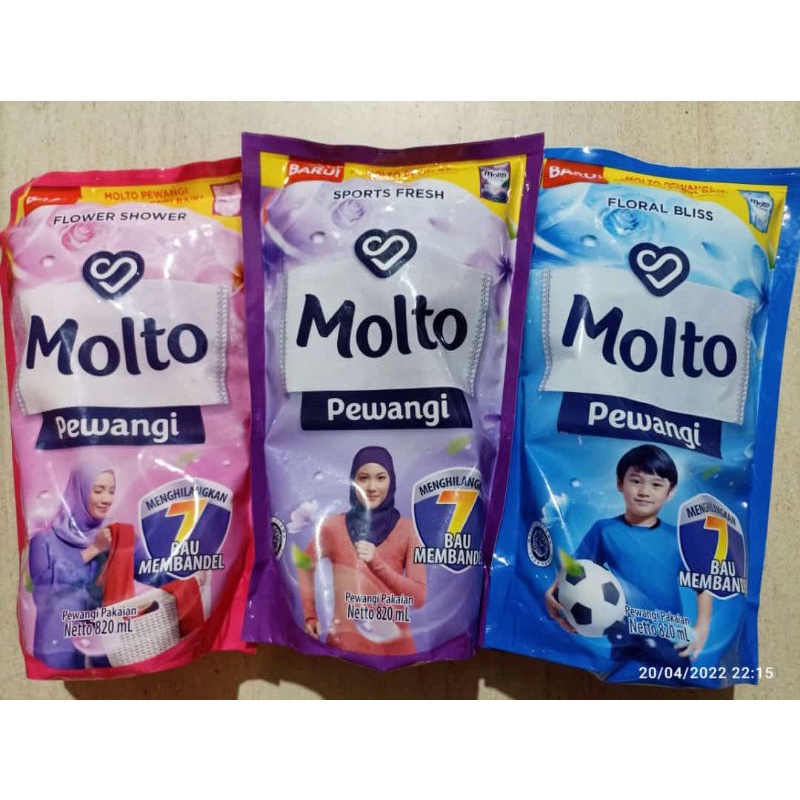 MOLTO PEWANGI 820Ml