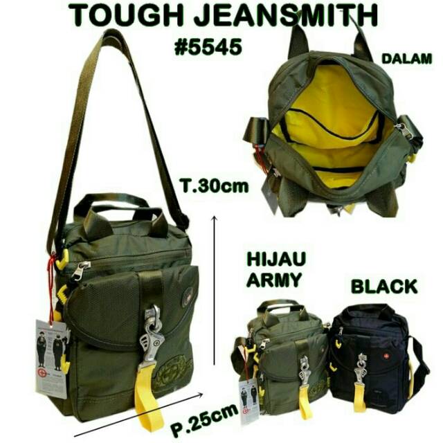 Tas selempang tough jeansmith pria  5545