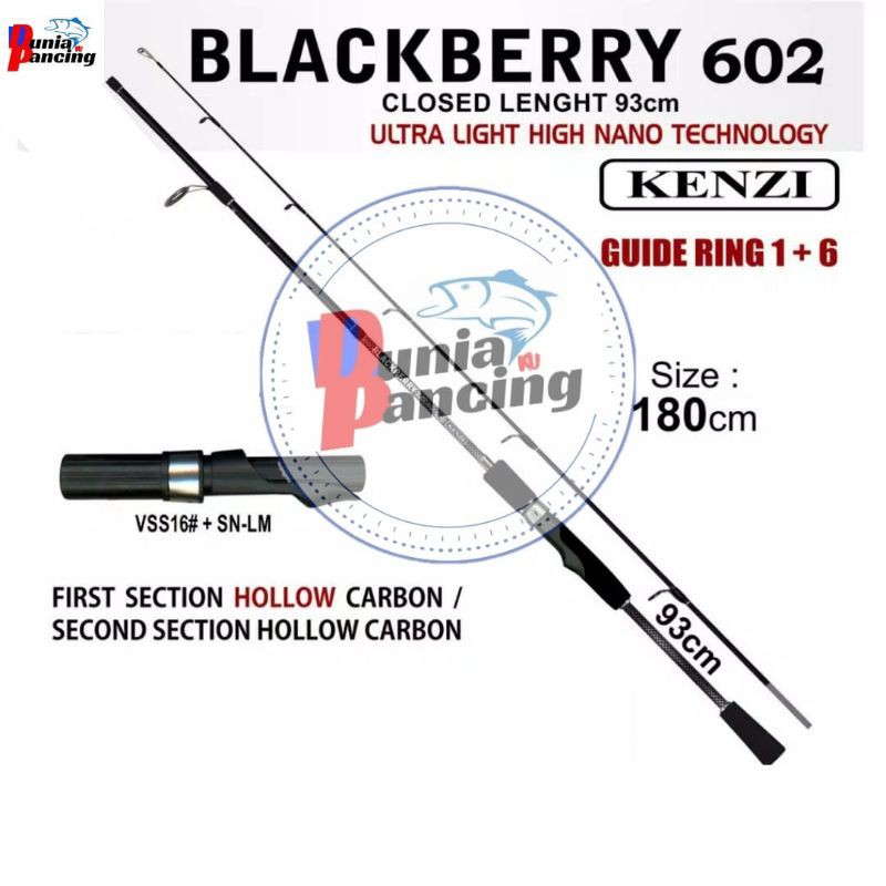 [COD] JORAN KENZI BLACKBERRY -REDBARRY Lb 7-15 KEKUATAN 10Kg