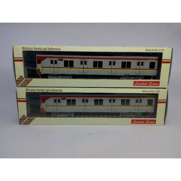 terlaris  Miniatur Kereta api - PAKET Miniatur KRL JABODETABEK JR205 isi 4 pcs
