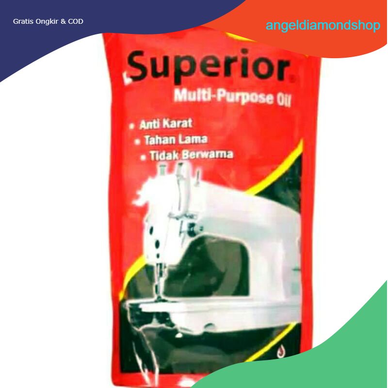 COD Minyak Mesin Jahit SUPERIOR 900ML