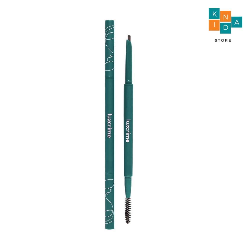 Luxcrime Slim Triangle Precision Brow Pencil Dark Brown