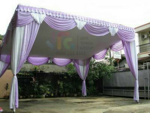 Plafon Tenda Datar Polos Untuk Tenda Pernikahan Shopee Indonesia
