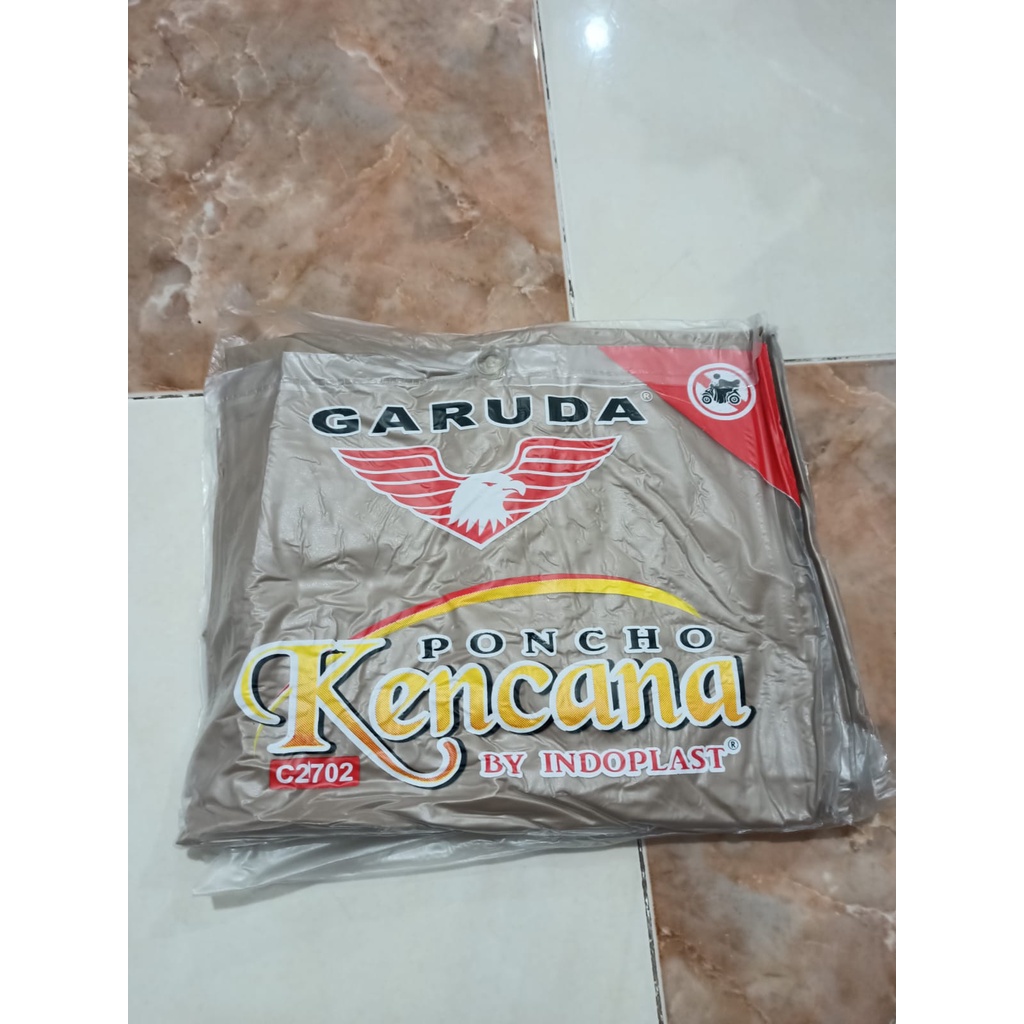 JAS HUJAN PONCHO KENCANA GARUDA MERK INDOPLAST