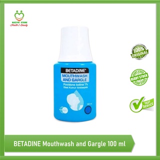 Jual Betadine Kumur Ml Mouthwash And Gargle Ml Obat Kumur Penghilang Bau Mulut Shopee