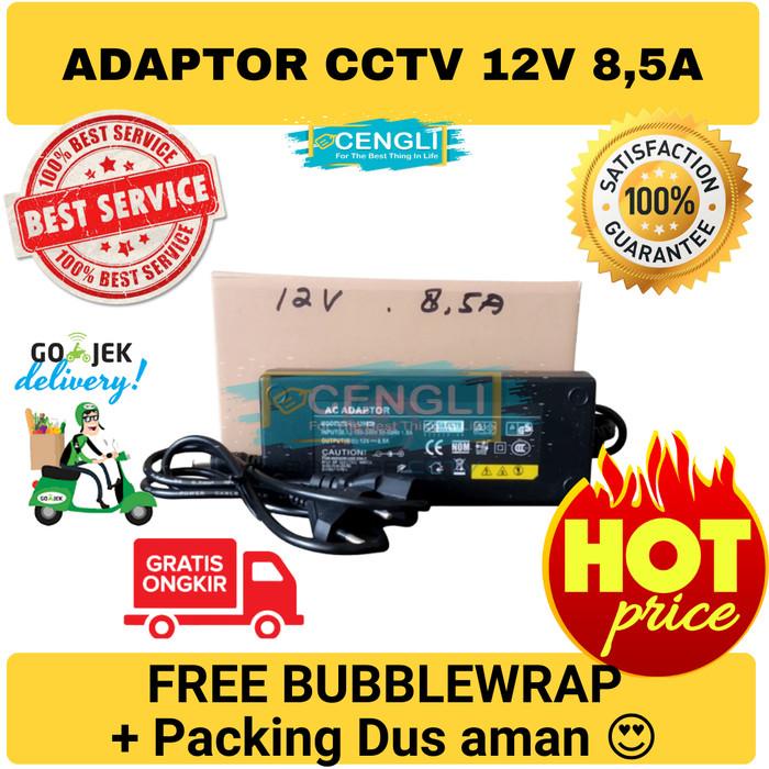 Adaptor CCTV 8,5 Ampere 12 Volt