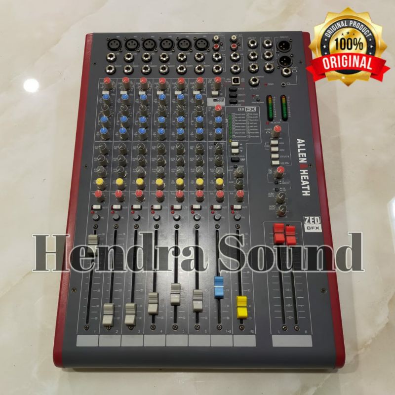 Mixer Audio Allen Heath ZED 8 FX