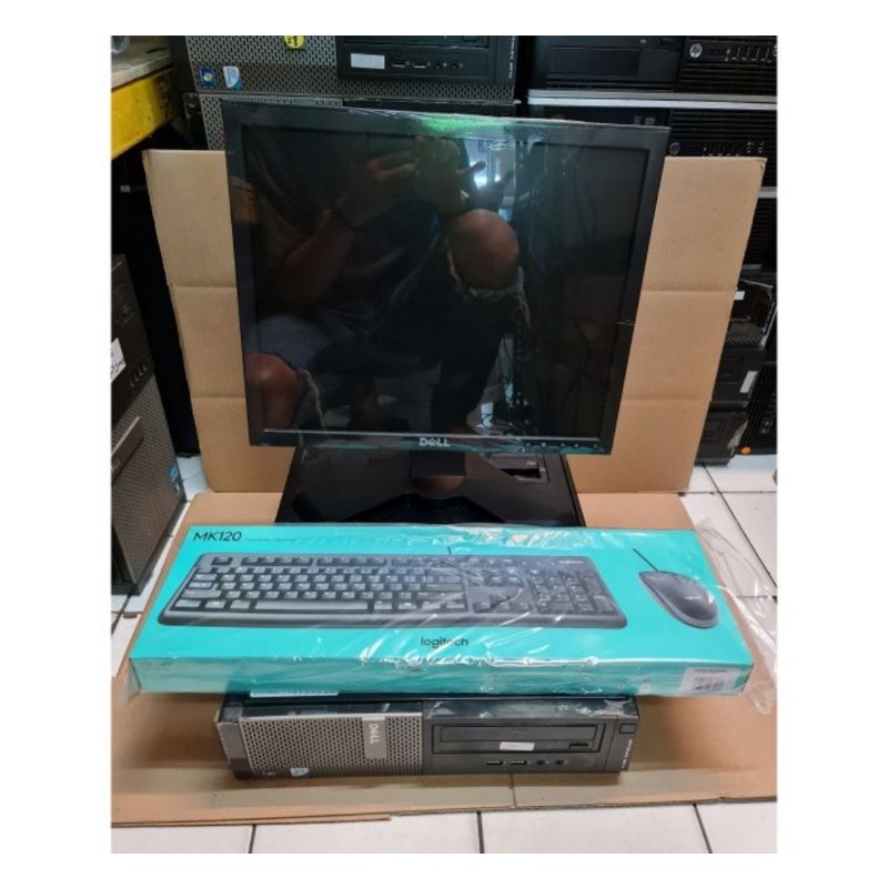 Paket Pc HP Core i5 Gen 9 Ram 16GB Ssd 512GB+Hdd 500 Led 19 HP Keyboard Mouse Logitech MK120