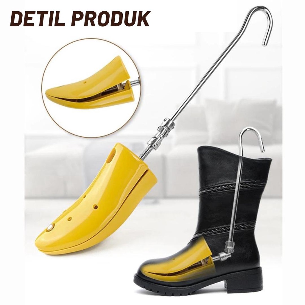 Shoe Expander Stretcher Alat Pembesar Pelebar Sepatu Boots Tinggi