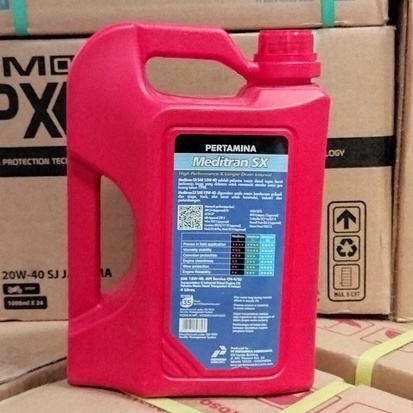 OLI MESIN MOBIL DIESEL PERTAMINA MEDITRAN SX 15W-40  4 LITER