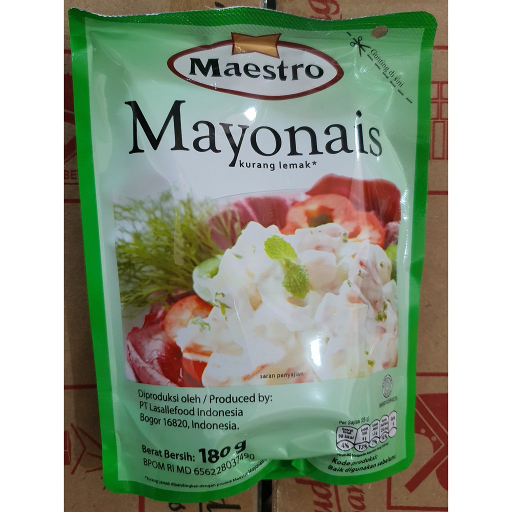 

Maestro Mayonaise 180gr