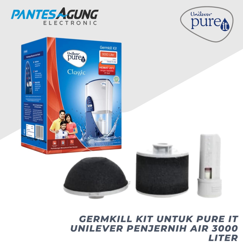 GERMKILL KIT UNTUK PURE IT DARI UNILEVER PENJERNIH AIR 3000 LITER