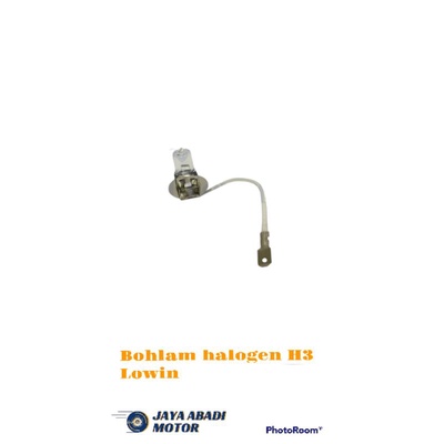 BOHLAM LAMPU HALOGEN H3/LAMPU MOBIL H3/LAMPU MOTOR H3