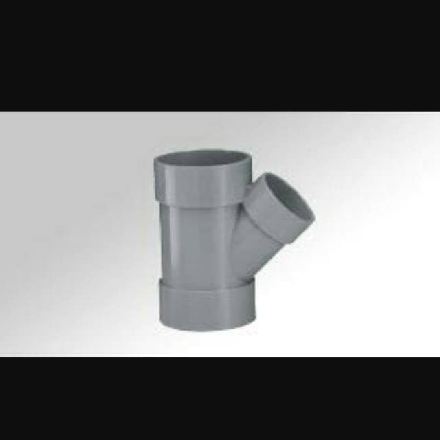 Y Branch 6" Rucika D / Tee Y 45' Rucika D 6" / Tee Y Rucika D 45 Derajat 6" / PVC Rucika D