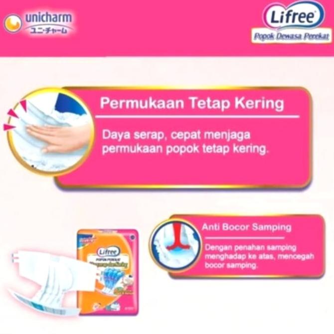 Lifree perekat L16/Lifree popok perekat L 16/lifree perekat l 16 l16