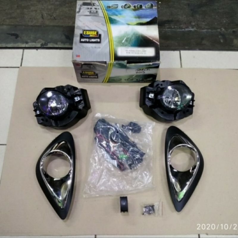 foglamp fog lamp nissan march 2013-2017 esuse