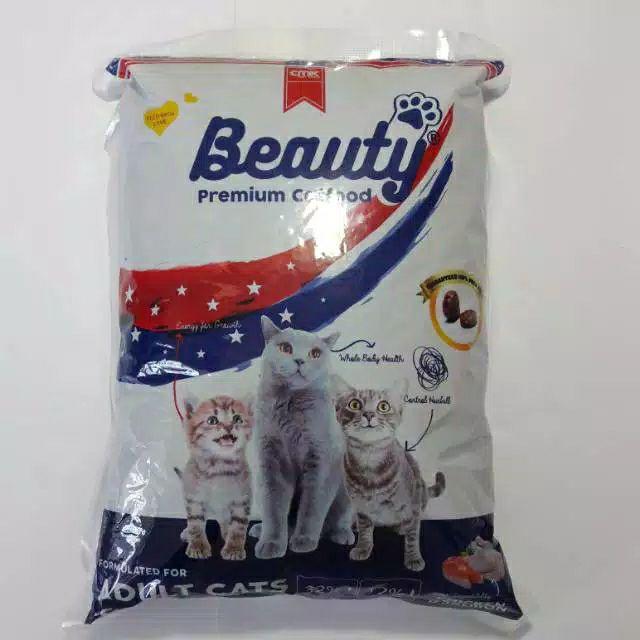 PH.Medan Beauty Premium Cat Food Adult&amp;Kitten Repack 1 KG