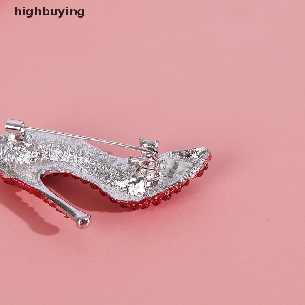 Hbid Bros Pin Desain Sepatu High Heels Wanita Kreatif Untuk Koleksi / Hadiah