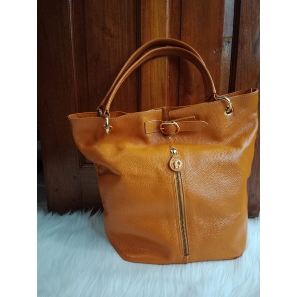 TAS PAPILLON SECOND WARNA KUNING SUPER MULUS MASUK LAPTOP